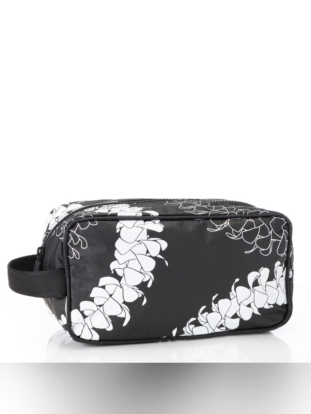 ALOHA Collection Dopp Kit in Puakenikeni White on Black (NWT) - Picture 3 of 6